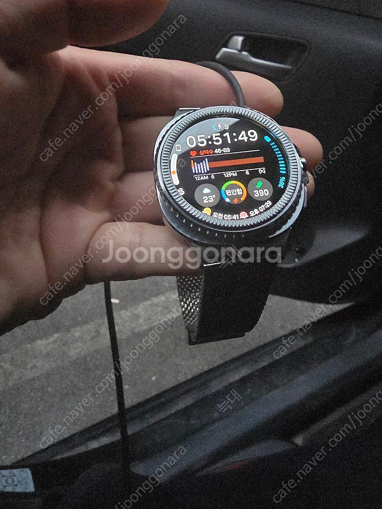 갤럭시워치8 클래식 블랙 팝니다.--0