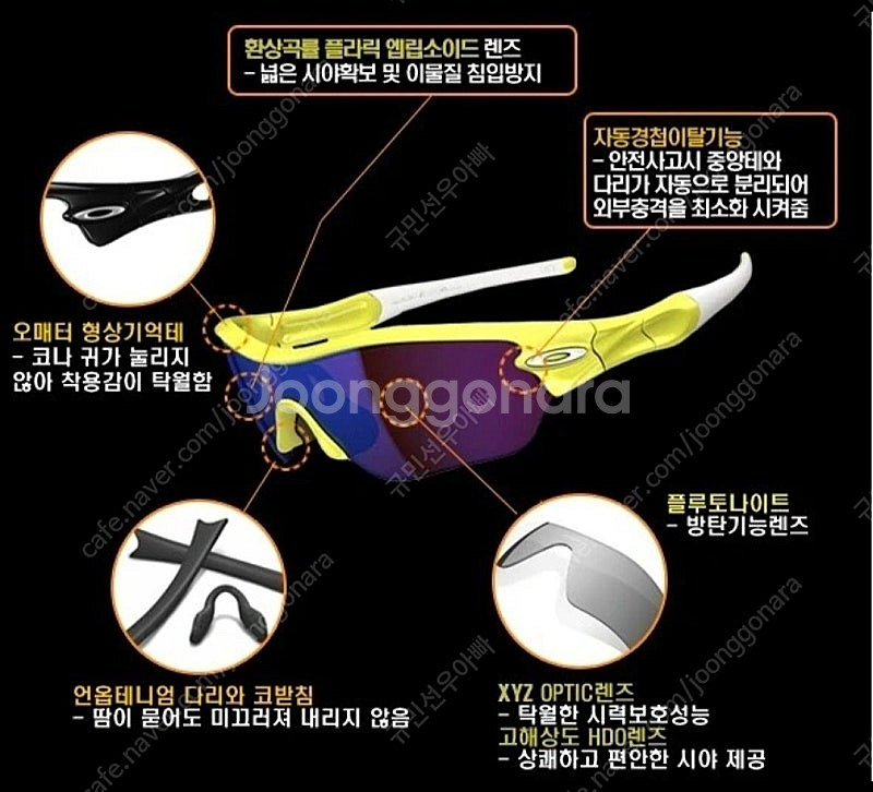 오클리 레이다 엣지 편광 선글라스 (새제품)--8