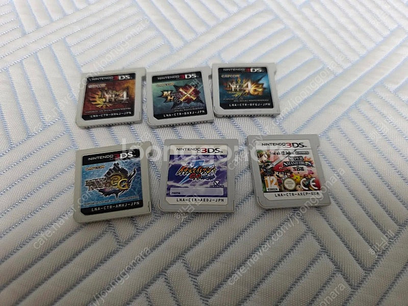 닌텐도 3ds, ds 소프트. 포켓몬, 리듬세상, 걸스...--3