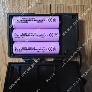 충전식 헤드랜턴 새제품 배터리 7800 mah 수량 5개