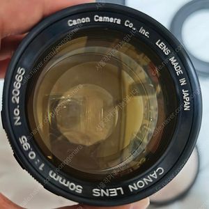 캐논 50mm 0.95 드림렌즈