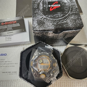 지샥 gw-9400y 레인지맨 검노 새제품