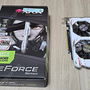 그래픽 카드(AFOX GTX1050 Ti 4G) 팝니다.