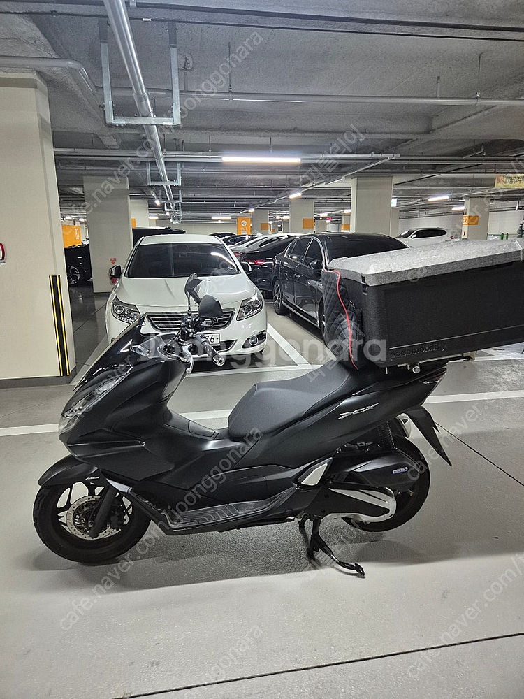 혼다 PCX125 ABS 맷블랙 24년식 1만키로 판매--2