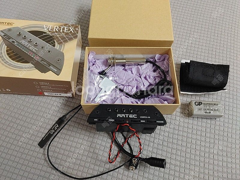 ARTEC Vertex-M 어쿠스틱기타 사운드홀 픽업--1