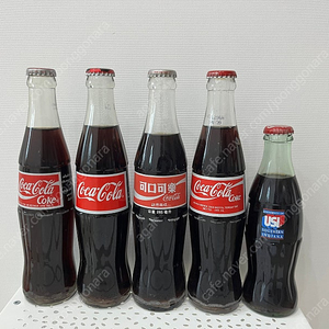 1991년~2001년 태국,말레이시아,인도네시아,미국 미개봉 코카콜라 병 제품 판매합니다 5종