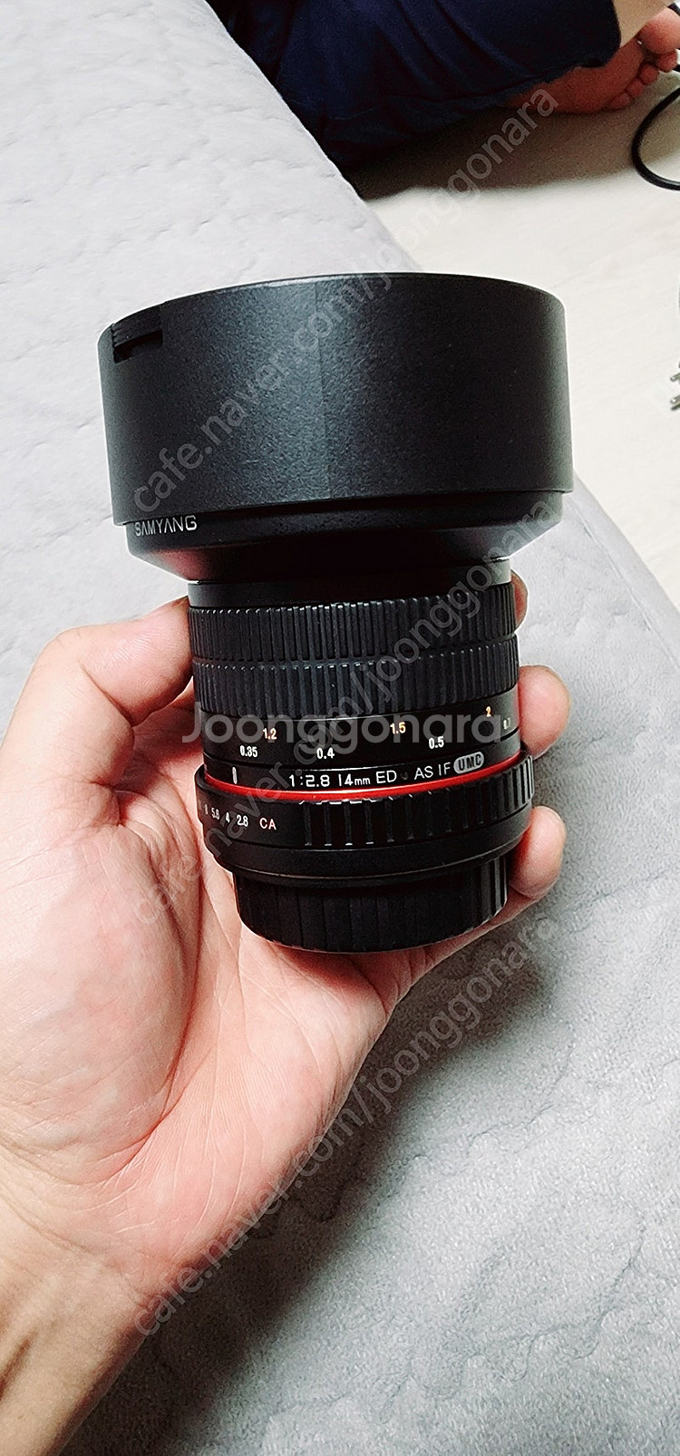 삼양 14mm F2.8 초광각 수동 렌즈 (캐논용) 판...--2