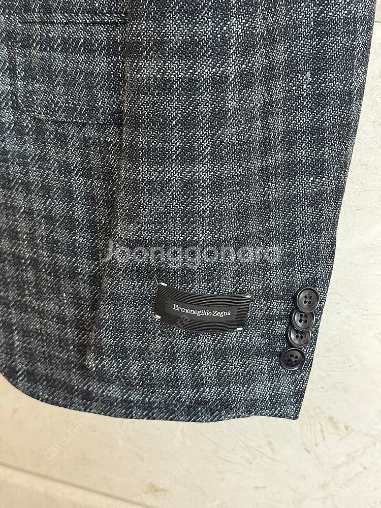제냐 / 테일러드 밀라노핏 체크 패턴 블레이저 자켓 /...--6