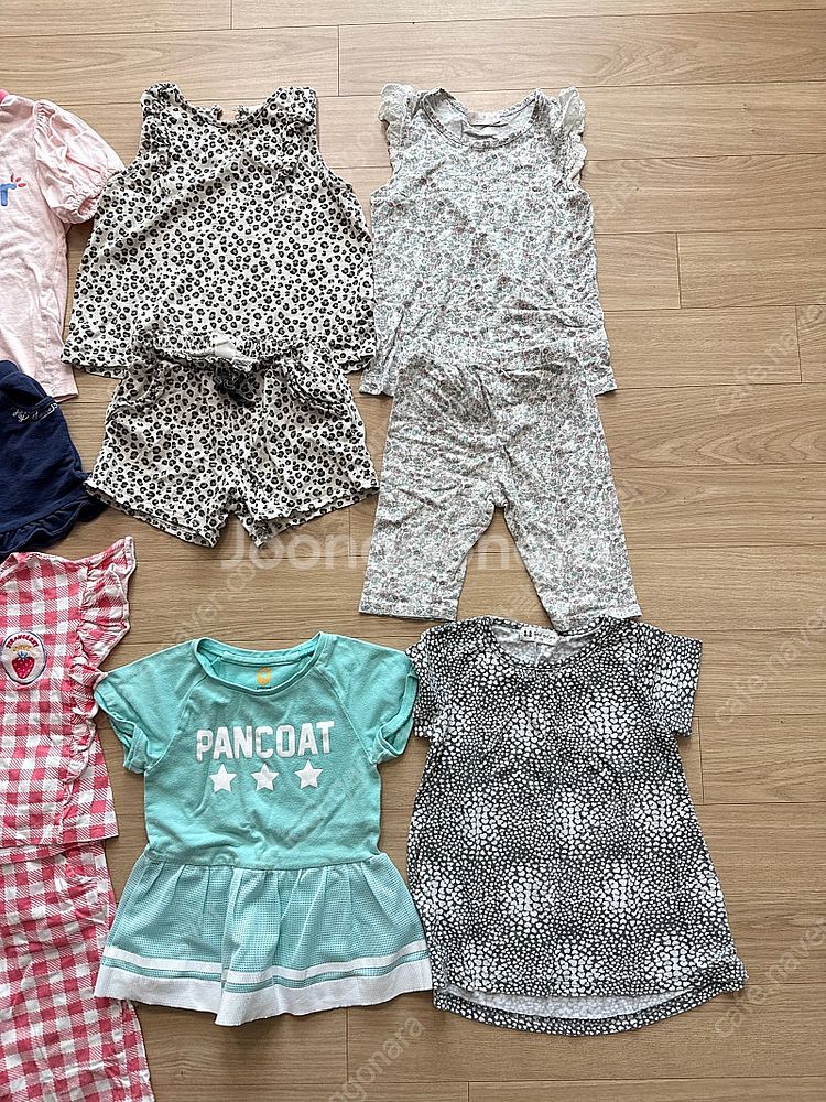 여아옷 110사이즈 14벌 일괄 팬콧 H&M 헤이미니 ...--2
