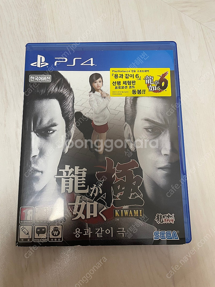 PS4 타이틀 용과같이 극--0