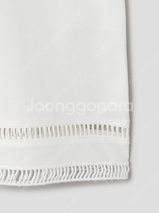 구호 티셔츠 Cotton Blended Band Nec...--5