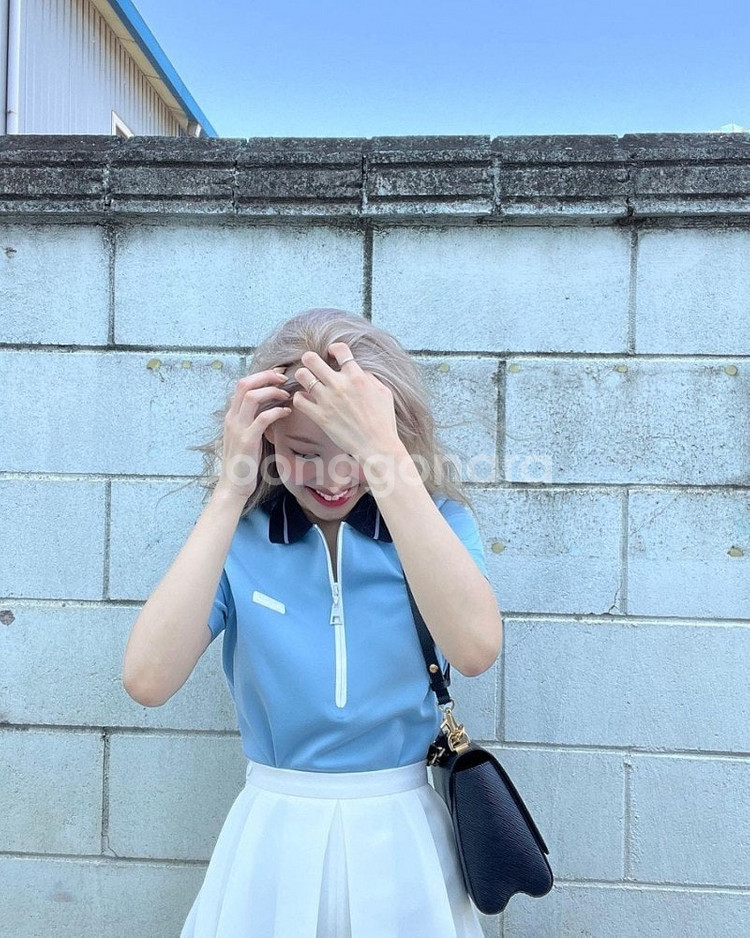 루이비통LV 매치폴로톱 아이브 안유진 트와이스나연착용 ...--1