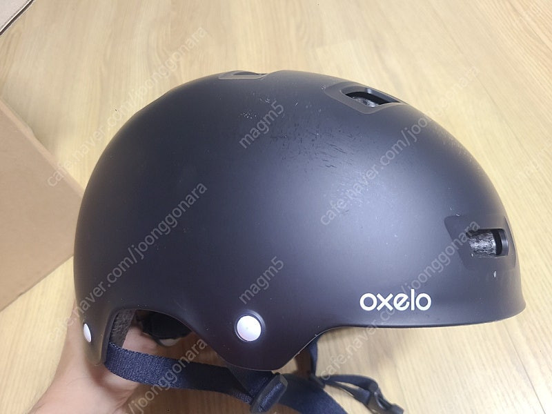 데카트론 오셀로 핏5 인라인스케이트+헬멧MF500+보호대 세트 팝니다.(240-260mm) 이미지