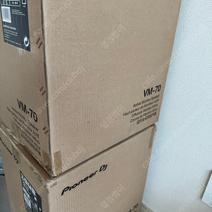 Pioneer DJ VM-70 모니터 스피커 새상품 팝니다