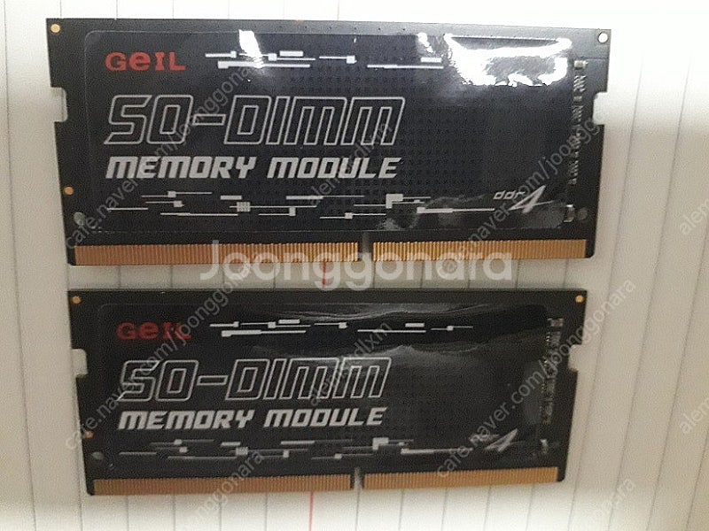 노트북 램ddr4 3200 8기가 두개 합16기가 2....--0