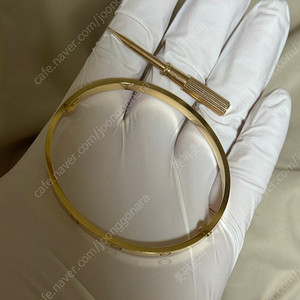 LOVE 러브팔찌 미디움 로골 18호 18K