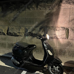 베스파 lx125 부품차 운행가능 오토바이 스쿠커