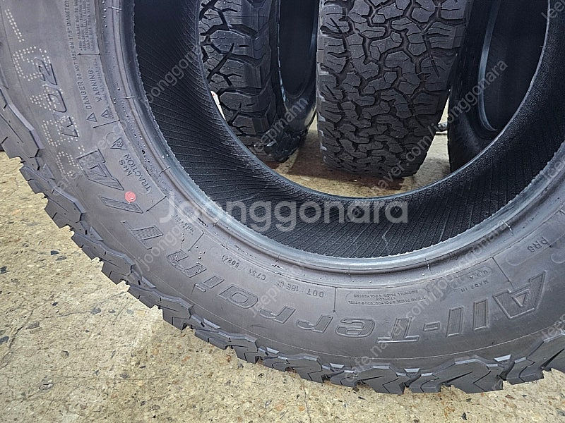 BF굿리치 KO2 AT타이어 17인치 4개 세트--3