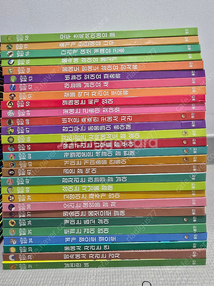 *유아자연관찰* 웅진 땅친구 물친구 - 최신판, 완벽구...--2