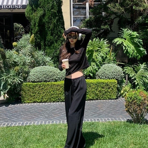 미시착 새상품) 리즈 쉘밴딩팬츠 블랙 숏