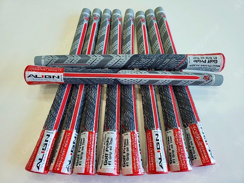 골프프라이드 스탠다드 10개세트 MCC PLUS4 얼라인 그레이 이미지