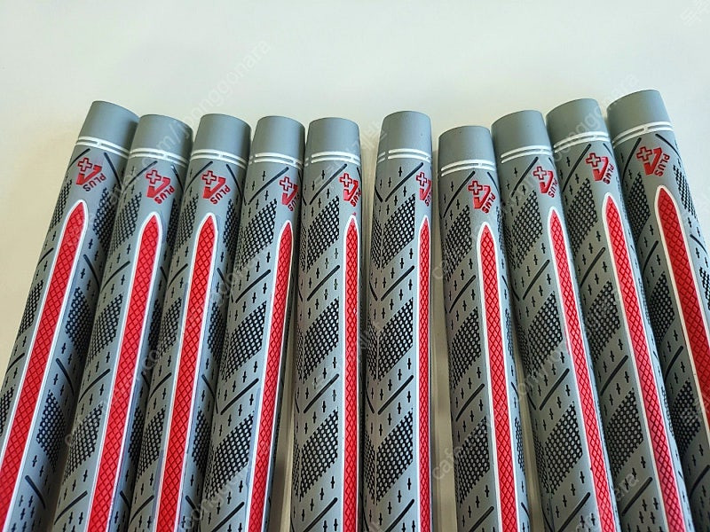 골프프라이드 스탠다드 10개세트 MCC PLUS4 얼라인 그레이 이미지