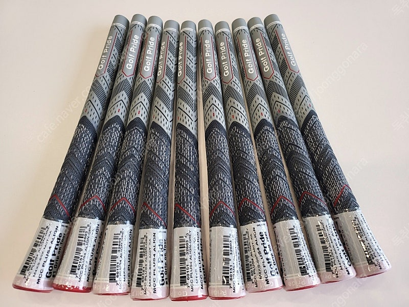 골프프라이드 스탠다드 10개세트 MCC PLUS4 얼라인 그레이 이미지