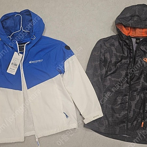 디스커버리 키즈 도톰 바람막이 150 새것^^