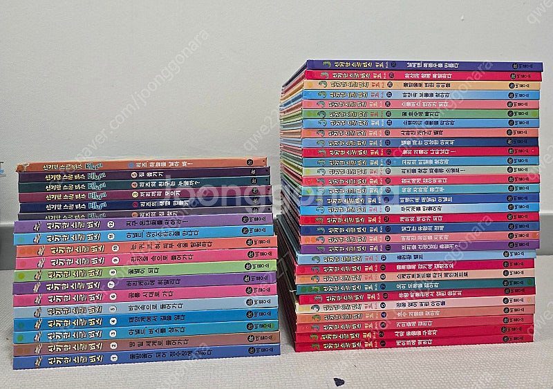 신기한 스쿨버스 베이비 6권+ 키즈 30권 + 콜디건 ...--0