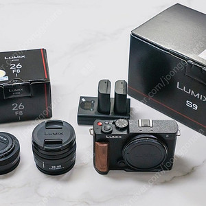 루믹스 S9 1840 렌즈킷 + 26mm 및 액세서리 판매