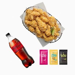 27500원) BHC 콰삭톡콤보+코카 콜라제로1.25L