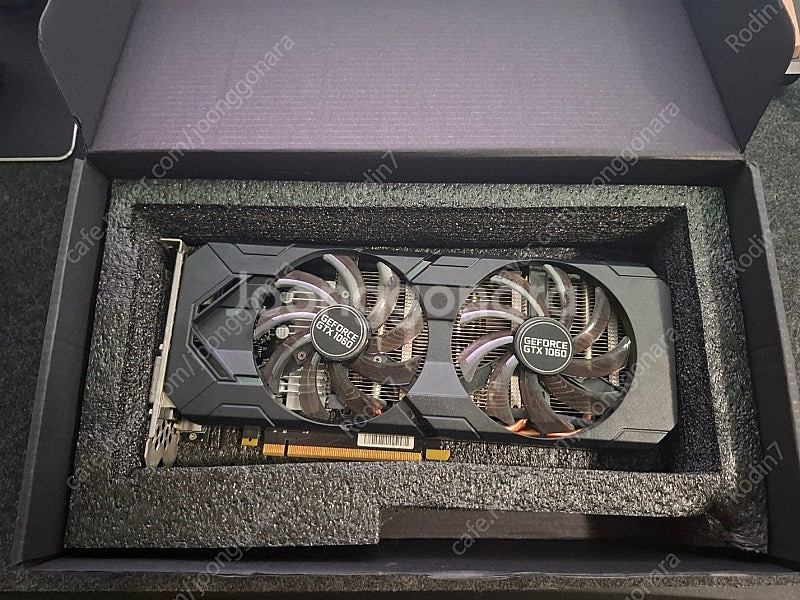 고장난 GTX 1060 그래픽카드 팝니다.--0