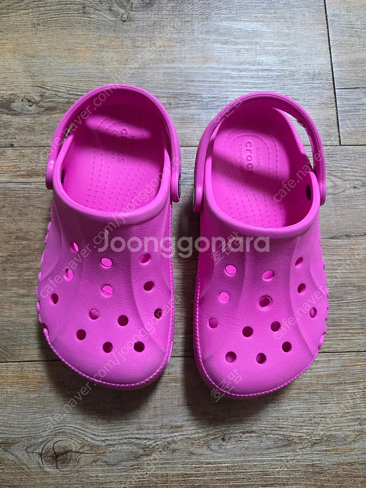 크록스 핑크 J2--0