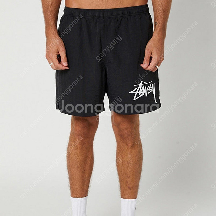 STUSSY 스투시 워터 팬츠 (블랙 L)--0