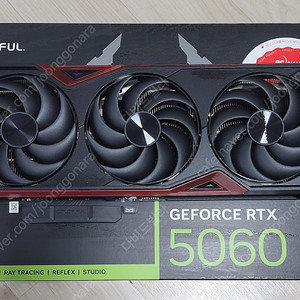 Colorful Geforce Rtx 5060 Tomahawk Ex D7 8Gb (Pc Direct) 팝니다.
