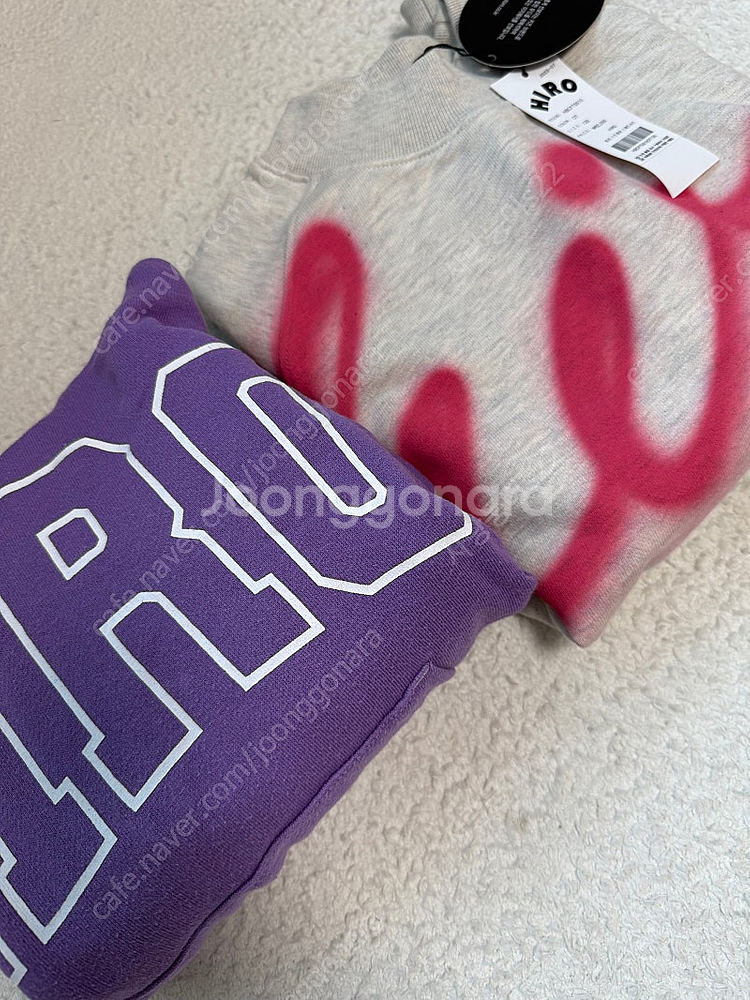 히로 스웨트셔츠 130 히로 후드110--0