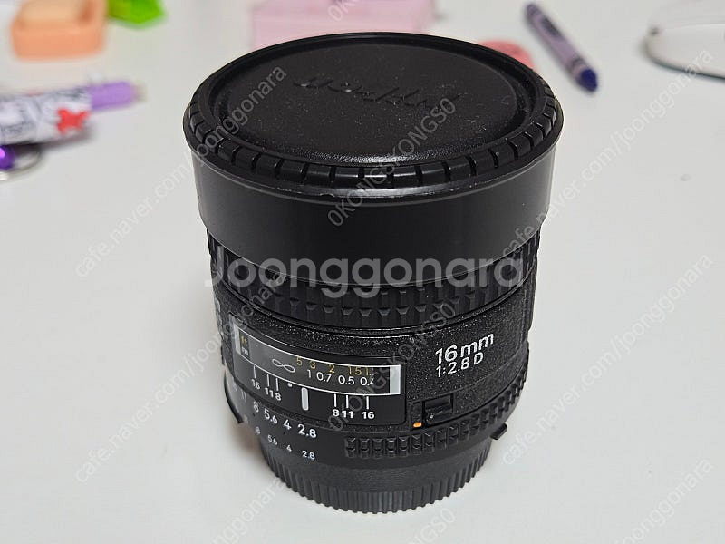 니콘 16mm F2.8 D 어안렌즈 니코르 AF Fis...--0