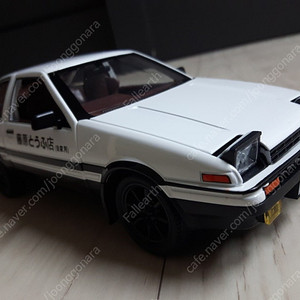 1:24 사이즈 이니셜D 토요타 AE86 화이트 본넷 후드 미개봉 새상품