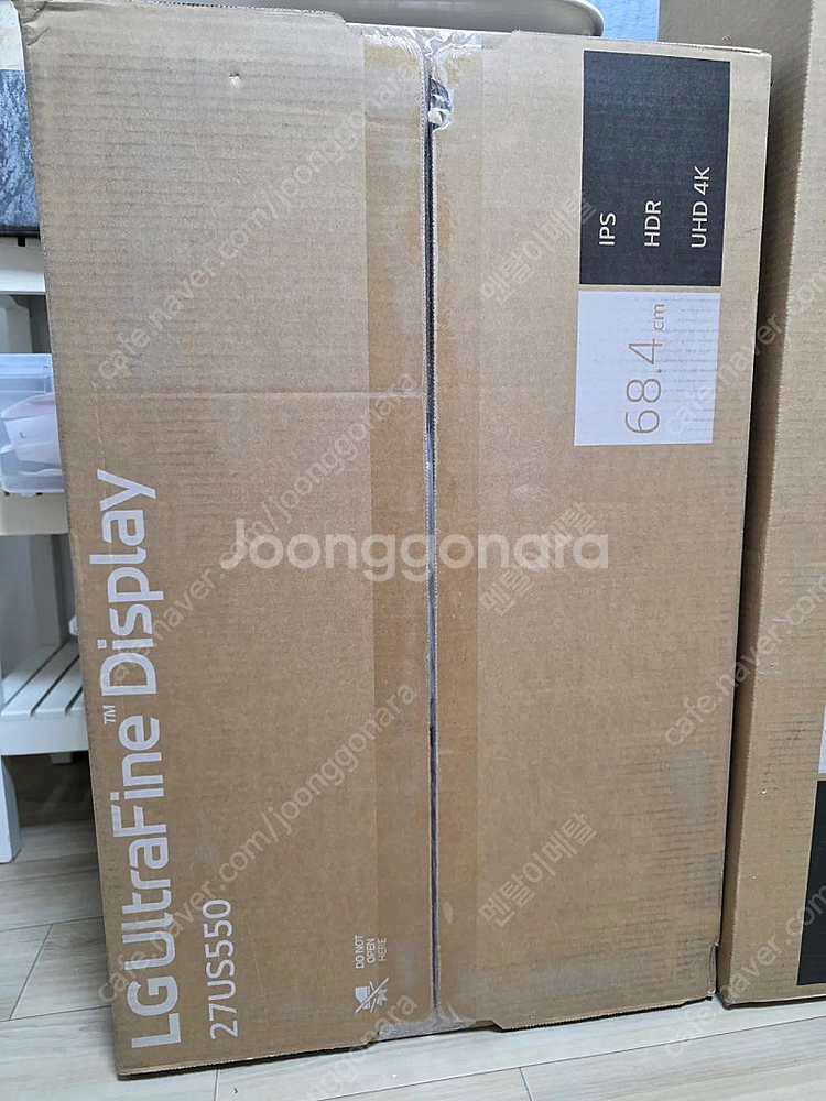 LG 27US550 27인치 4K 모니터 미개봉 새상품--0