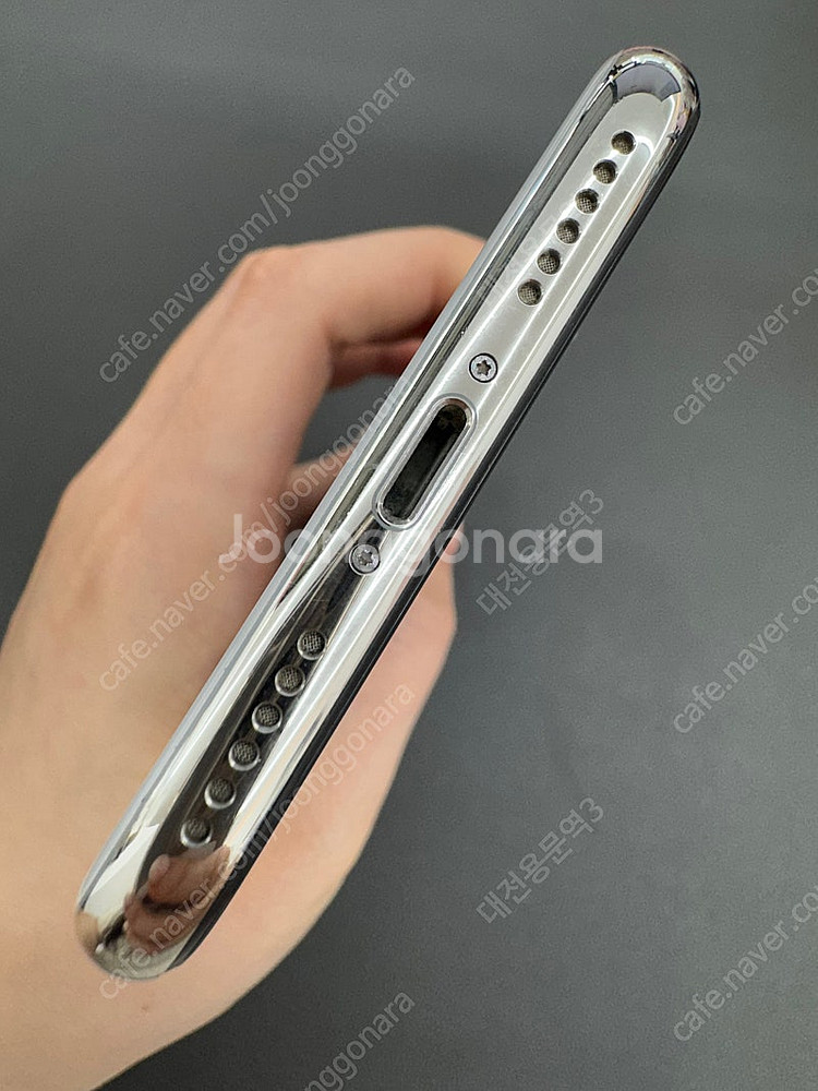 [대전중고폰] 071681 아이폰X 실버 64G 판매합...--4