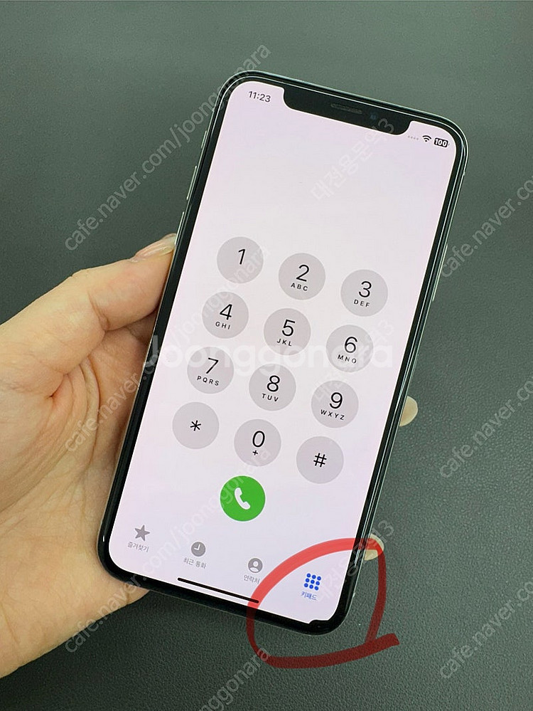 [대전중고폰] 071681 아이폰X 실버 64G 판매합...--5