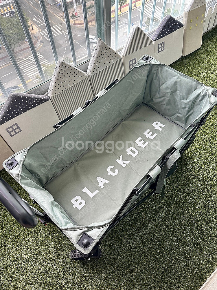 캠핑 웨건 (블랙디어) 122리터 실용적인 경량 웨건 ...--1
