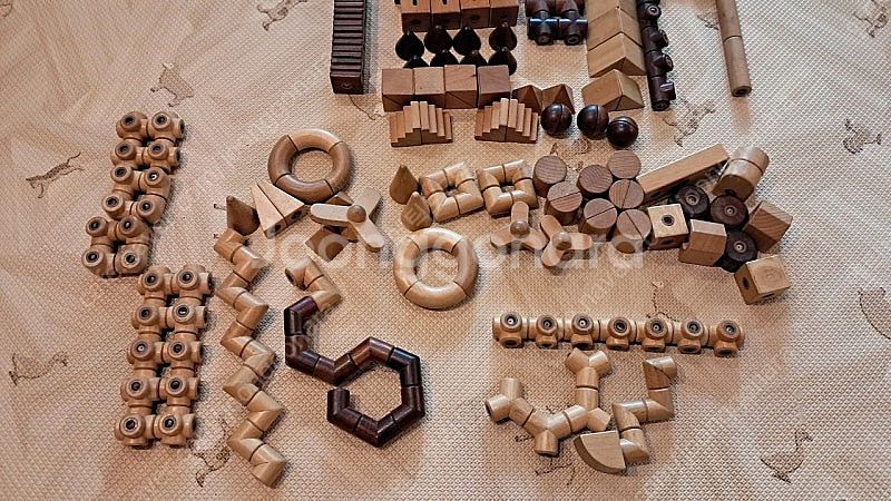 에듀토이 원목자석블럭 2상자 310박스 이상--3