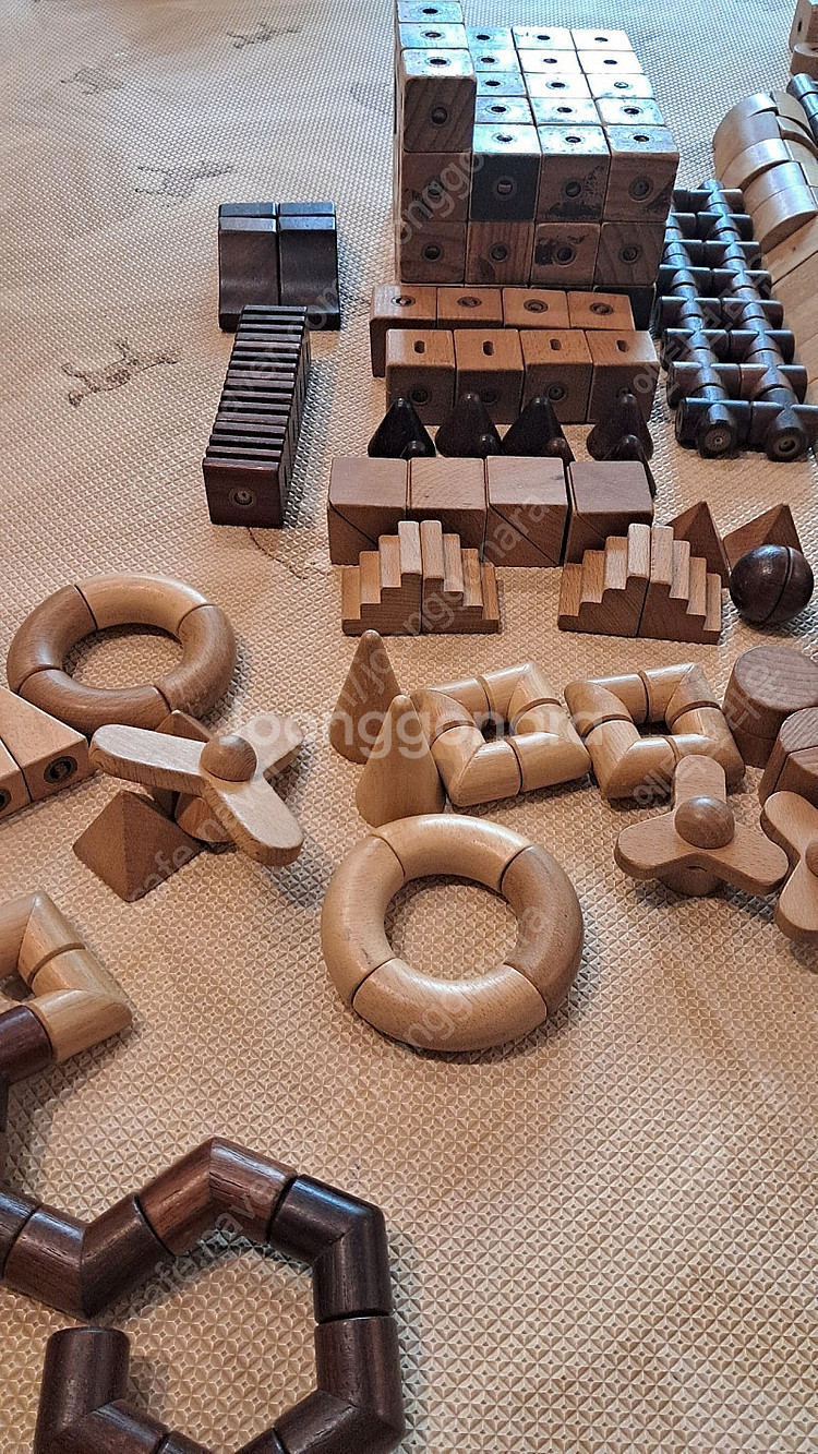 에듀토이 원목자석블럭 2상자 310박스 이상--4