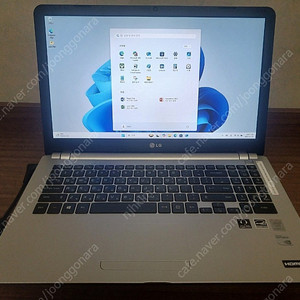 상태좋고 깨끗한 15.5인지 FHD 외장그래픽 i7 LG노트북.