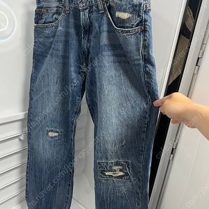 폴로 더 클래식 핏 데님팬츠(QR정품)