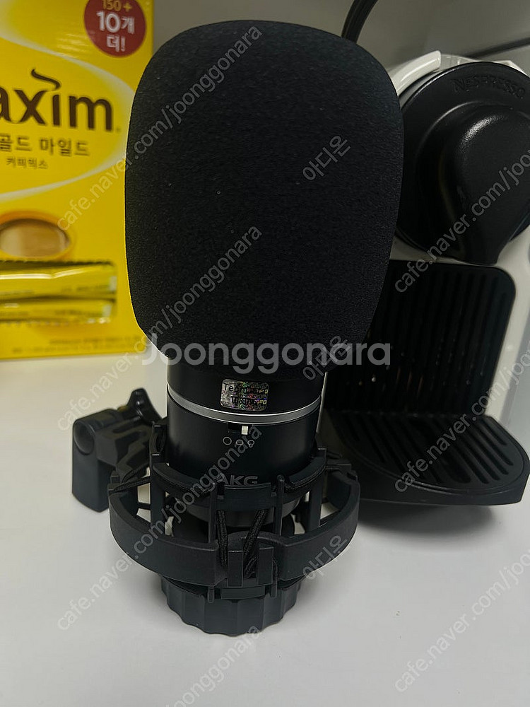 AKG C4000 콘덴서 마이크 팝니다--1