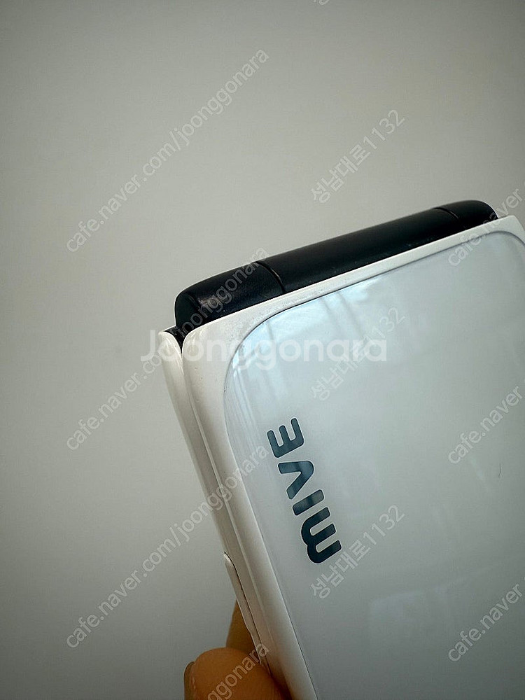 M120 (MIVE)마이브 스타일폴더폰 화이트 32기가...--1