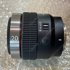 삼양 SAMYANG V-AF 20mm T1.9 소니 FE 시네렌즈 (ND필터 장착가능)