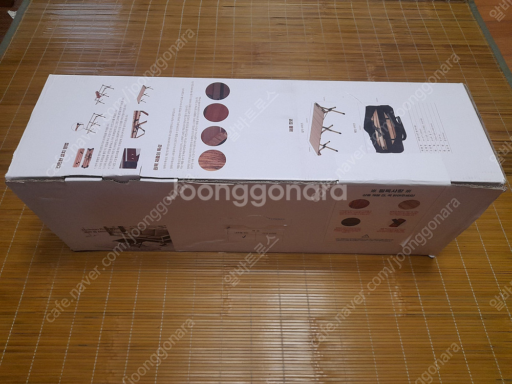 (팝니다) 여러가지 캠핑용품(우드롤 캠핑테이블, 발포매...--1